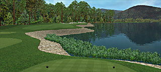 Rolling Evergreen’s Hole 3