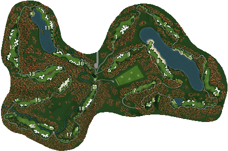 Rolling Evergreens Course Routing