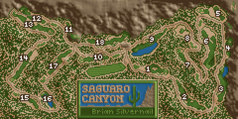 Saguaro Canyon’s Course Routing